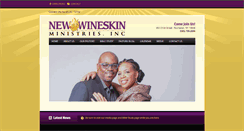 Desktop Screenshot of newwineskin.org